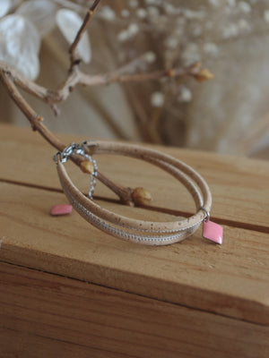 bracelet aveiro (différents coloris) rose